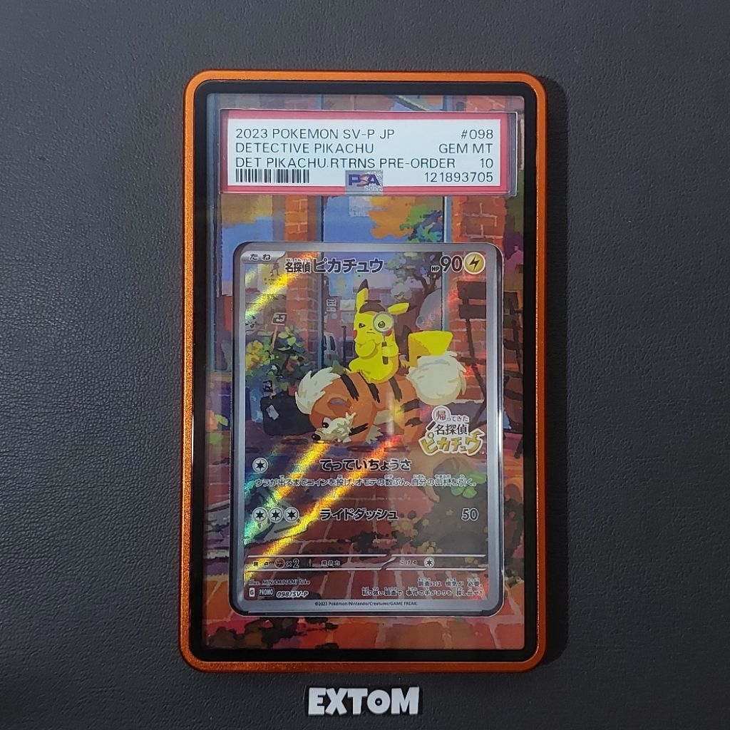Kartu Pokemon TCG PSA 10 Detective Pikachu Japan