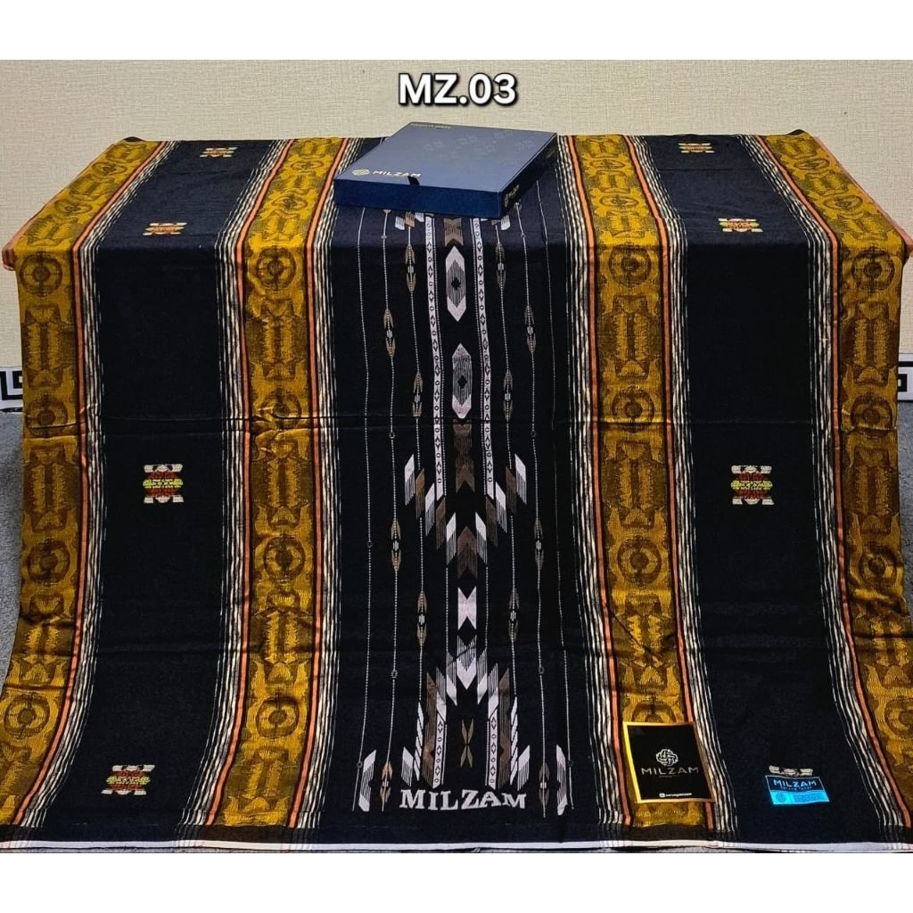 SARUNG MILZAM JAQUARD SONGKET MOTIF MEWAH TERBARU(TERMURAH)