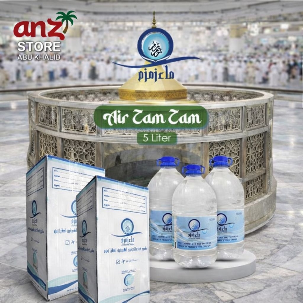 Air Zamzam 5 Liter Non Barcode Asli Original