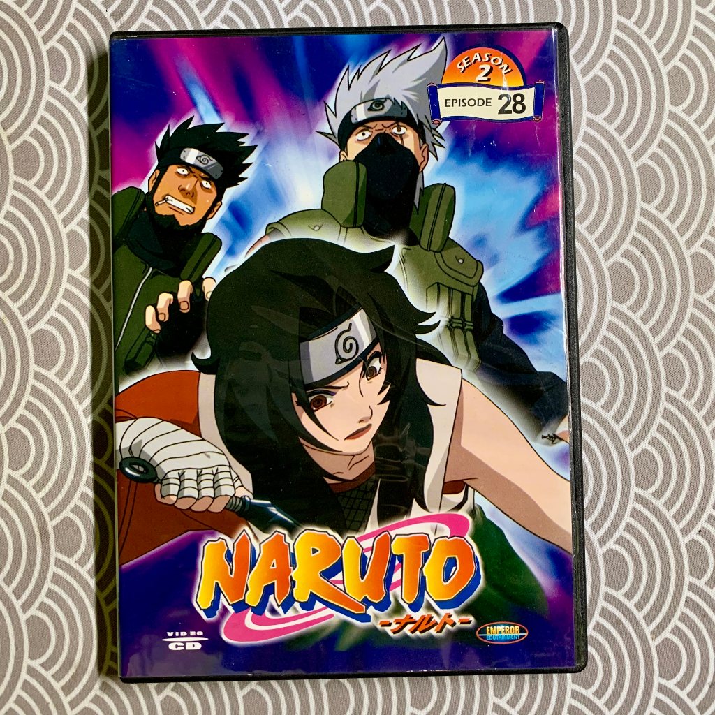 VCD Naruto Season 2 Episode 28 Original Dubbing Bahasa Indonesia | DVD VCD CD Kaset