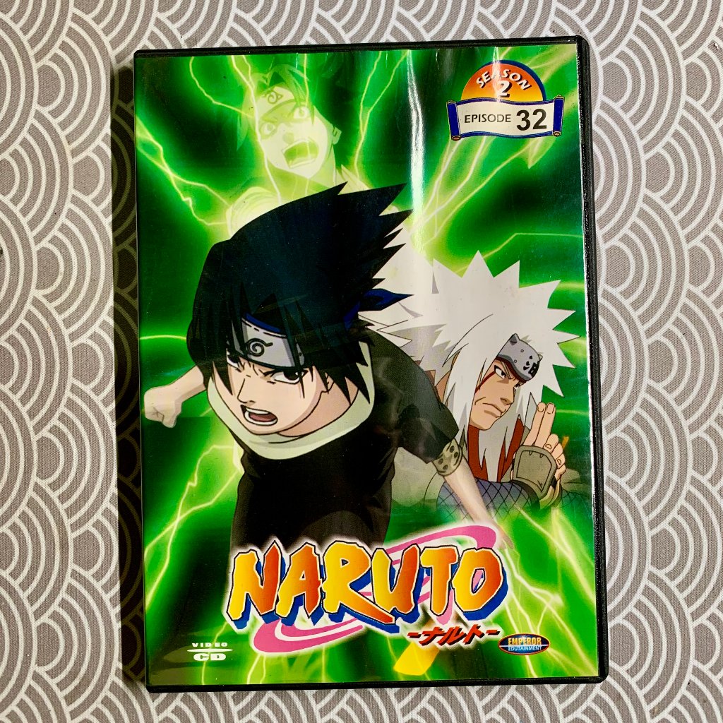 VCD Naruto Season 2 Episode 32 Original Dubbing Bahasa Indonesia | DVD VCD CD Kaset