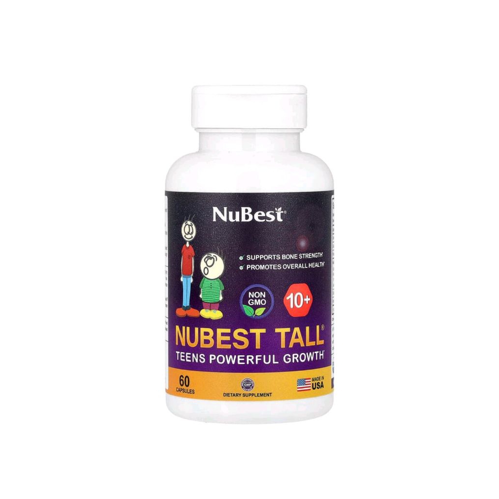 NuBest Tall Teens Powerful Growth 10+ 60 Capsules