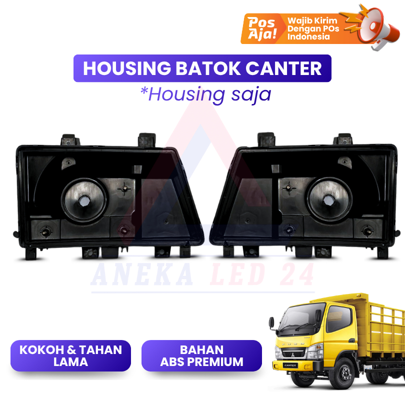 Housing Batok Reflektor Headlamp Truk Canter PNP Housing Batok Lampu Depan Canter