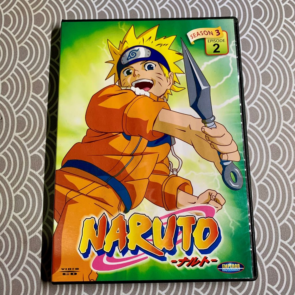 VCD Naruto Season 3 Episode 2 Original Dubbing Bahasa Indonesia | DVD VCD CD Kaset