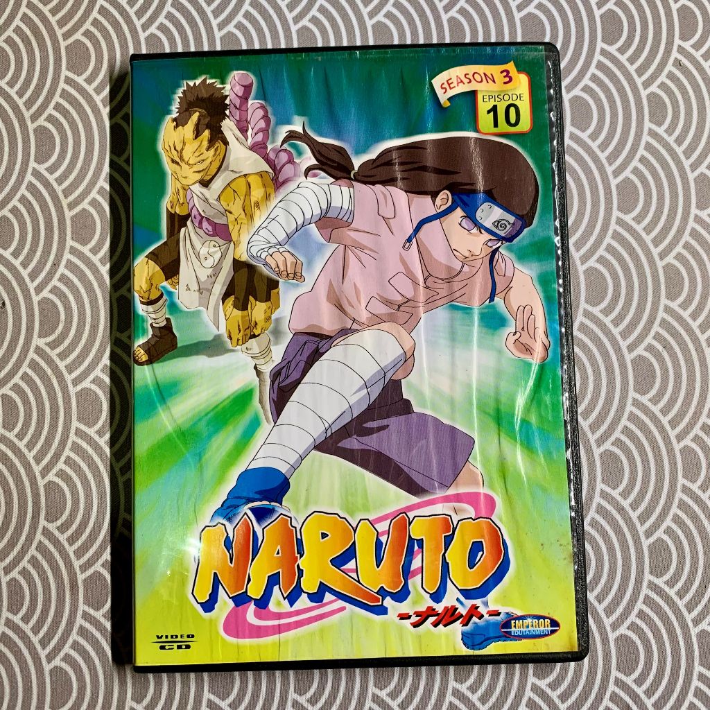VCD Naruto Season 3 Episode 10 Original Dubbing Bahasa Indonesia | DVD VCD CD Kaset