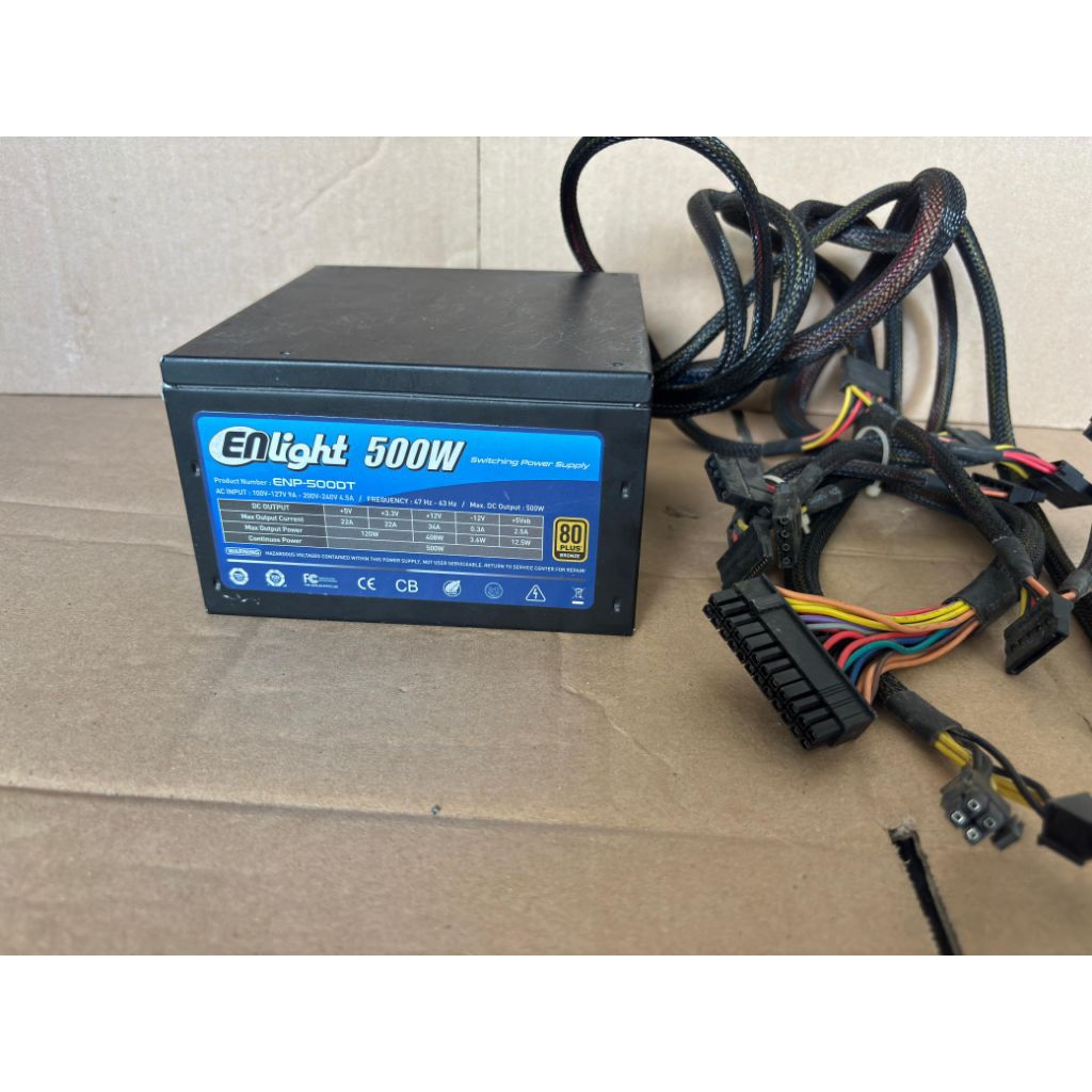 Power Supply ENlight ENP-500DT 500WATT SECOND NORMAL