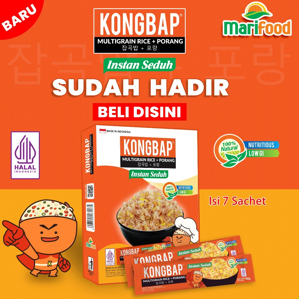 (Instant) Kongbap Beras Instant Seduh