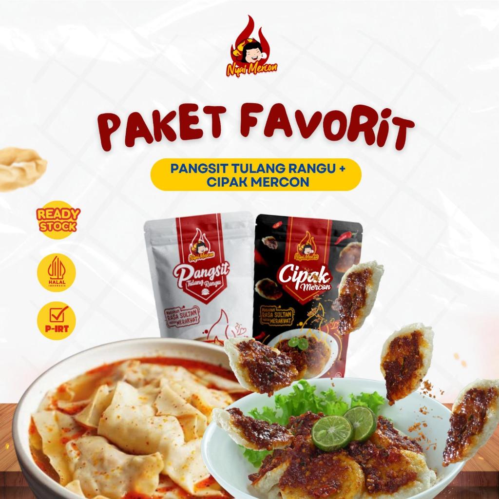 NYAI MERCON - PAKET FAVORIT (CIPAK RANGU + PANGSIT RANGU)