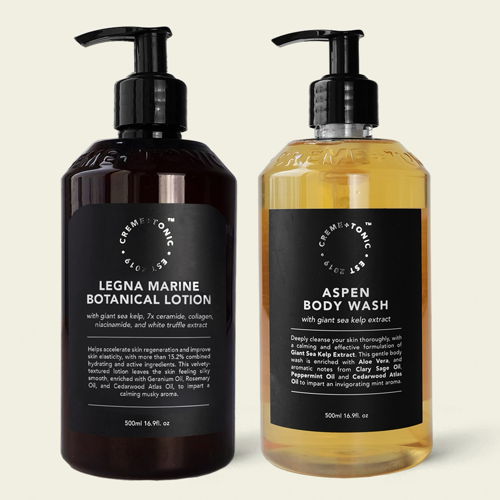 [BUNDLE] Creme and Tonic Body Wash + Marine Botanical Lotion