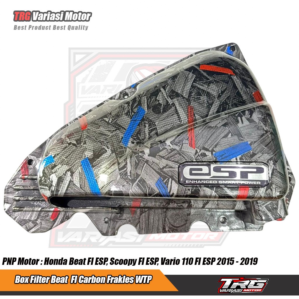 Box Filter Beat FI Carbon Forged Frakles 3 Warna WTP PNP Beat Scoopy ESP Vario 110 FI K44 K25 K46 K5