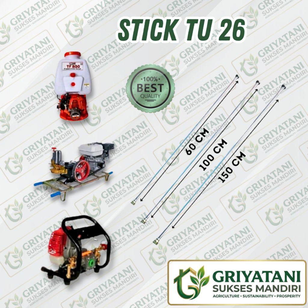 STIK UNTUK MESIN TU26 / STIK SPRAYER MESIN 2TAK/4TAK / STIK STAINLES ANTI KARAT