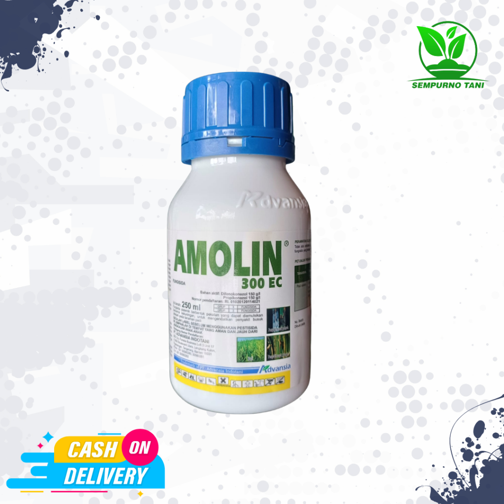 Fungisida Amolin 300 EC 250 Ml Untuk Padi