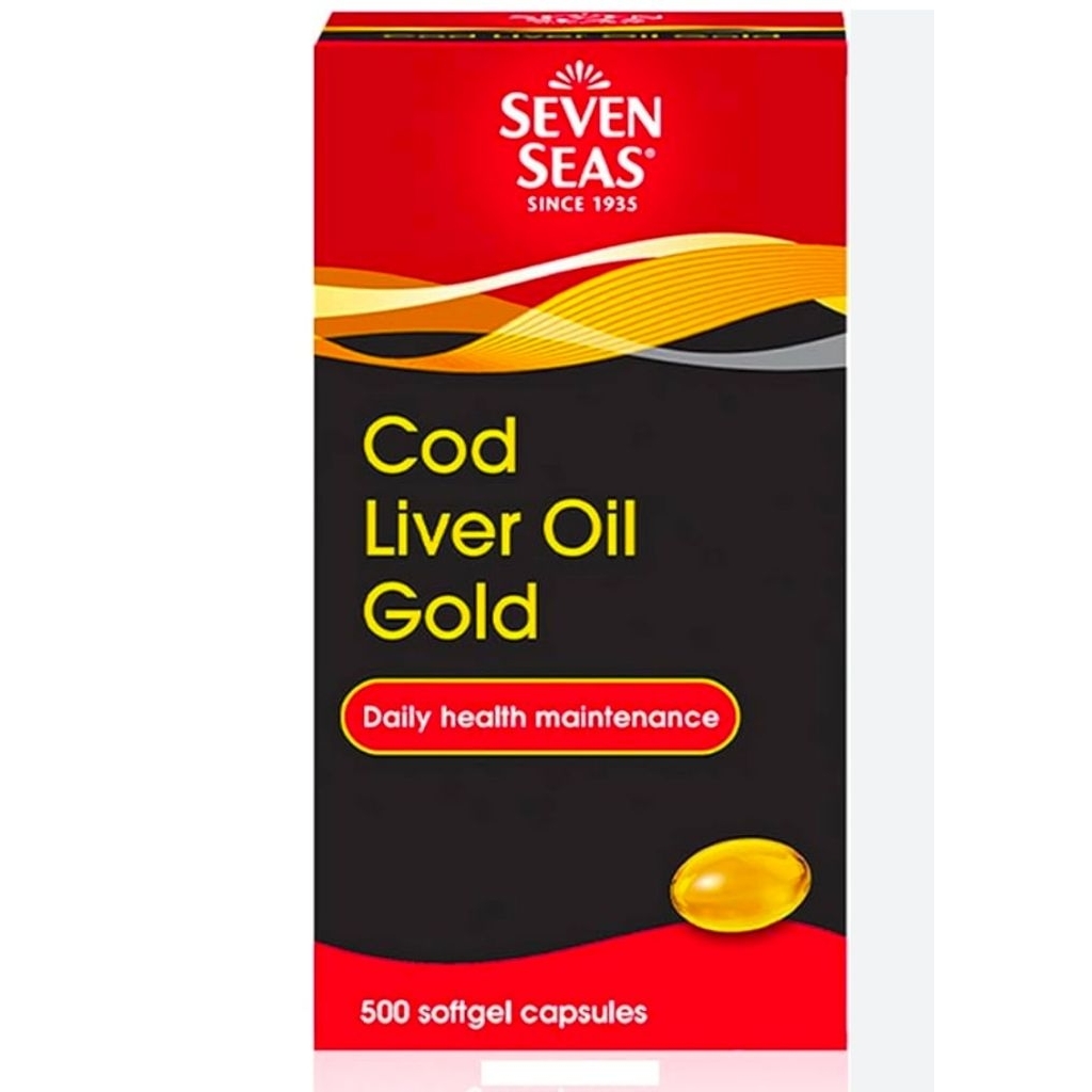 Seven Seas Cod Liver Oil Gold isi 500
