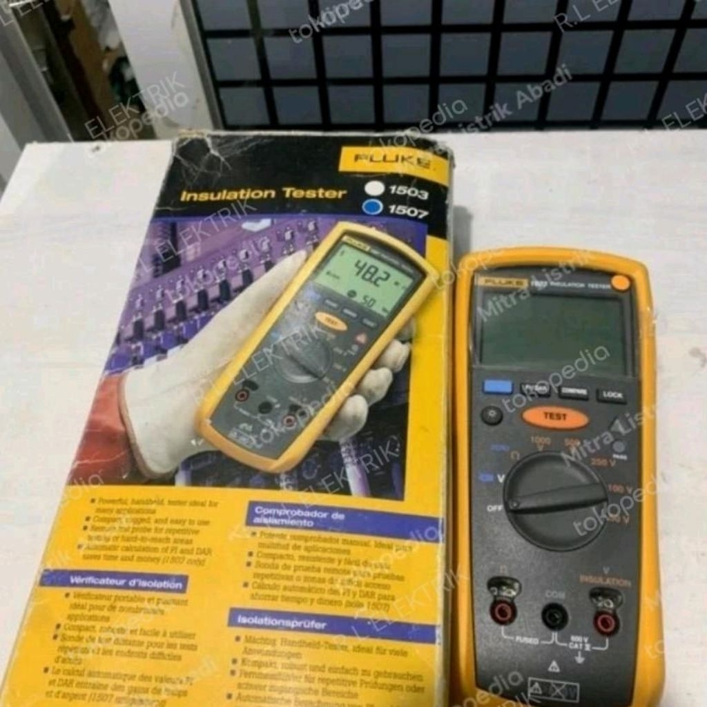 FLUKE 1507 INSULATION TESTER