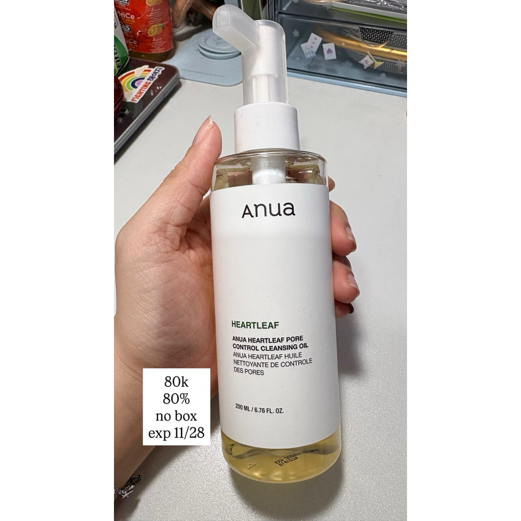 preloved anua cleansing oil