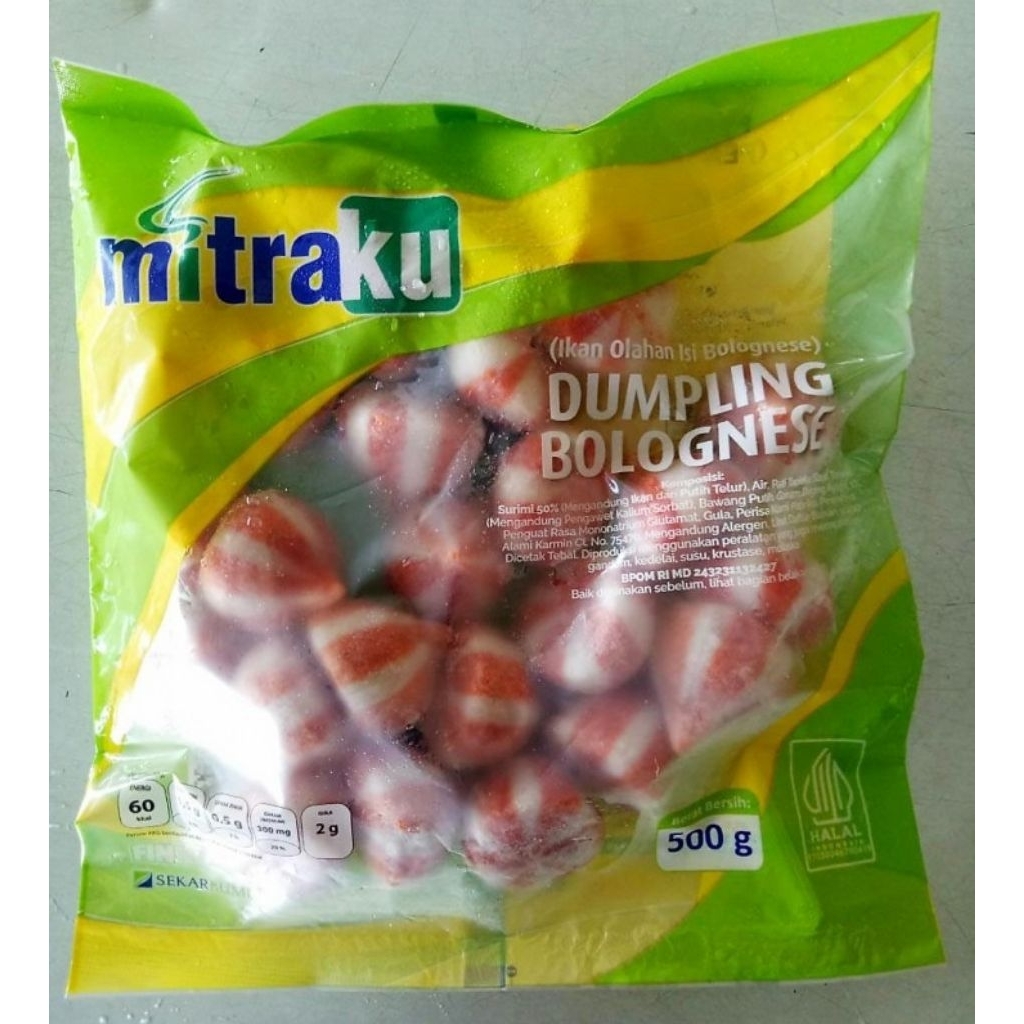Mitraku Dumpling Bolognese 500g