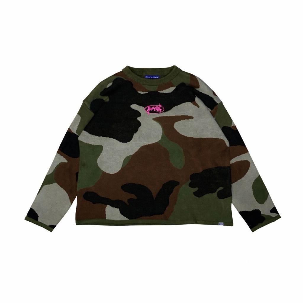 Wp Company - WP Co - Knitwear BOXY Cemors Army Rajut Knit Sweater Unisex