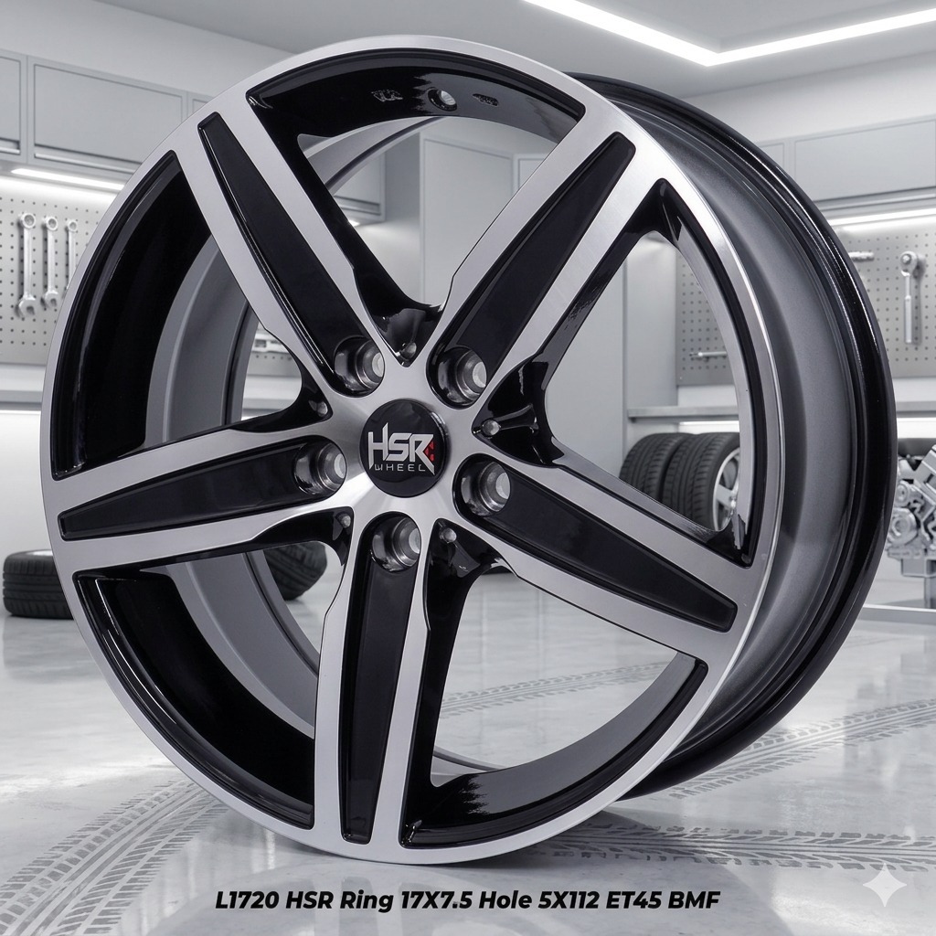 Velg Mobil Mercedes R17 Lebar 7,5 Pcd 5x112 HSR