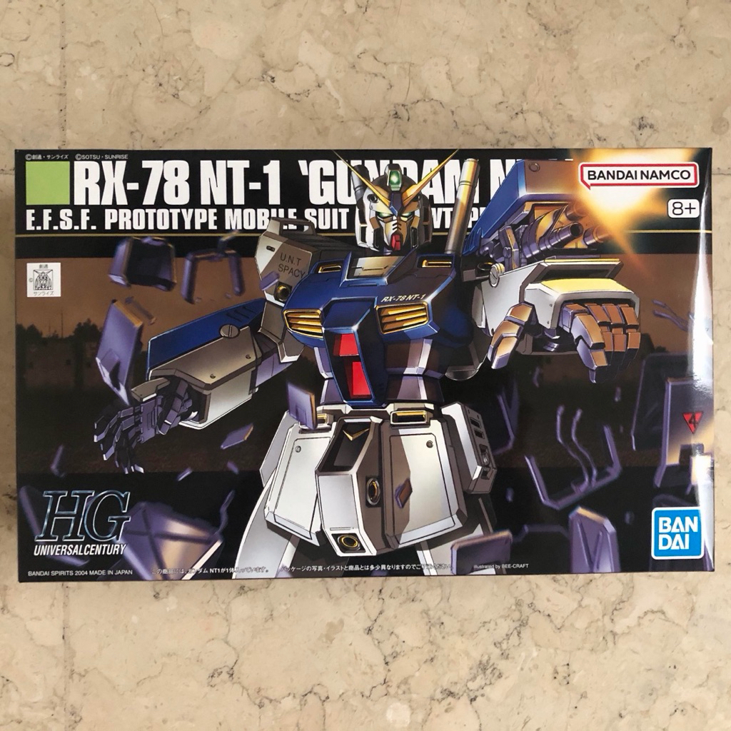HG 1/144 Gundam NT-1 Alex Bandai MIB