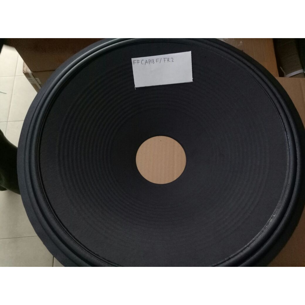 Daun conus kertas speaker 18 inch acr premier/excellent 2 gelombang