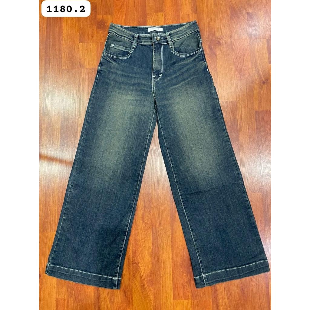 KULOT STRETCH CAKAR JEANSLINE-Celana Kulot Stretch 7/9 Jeansline Jeans