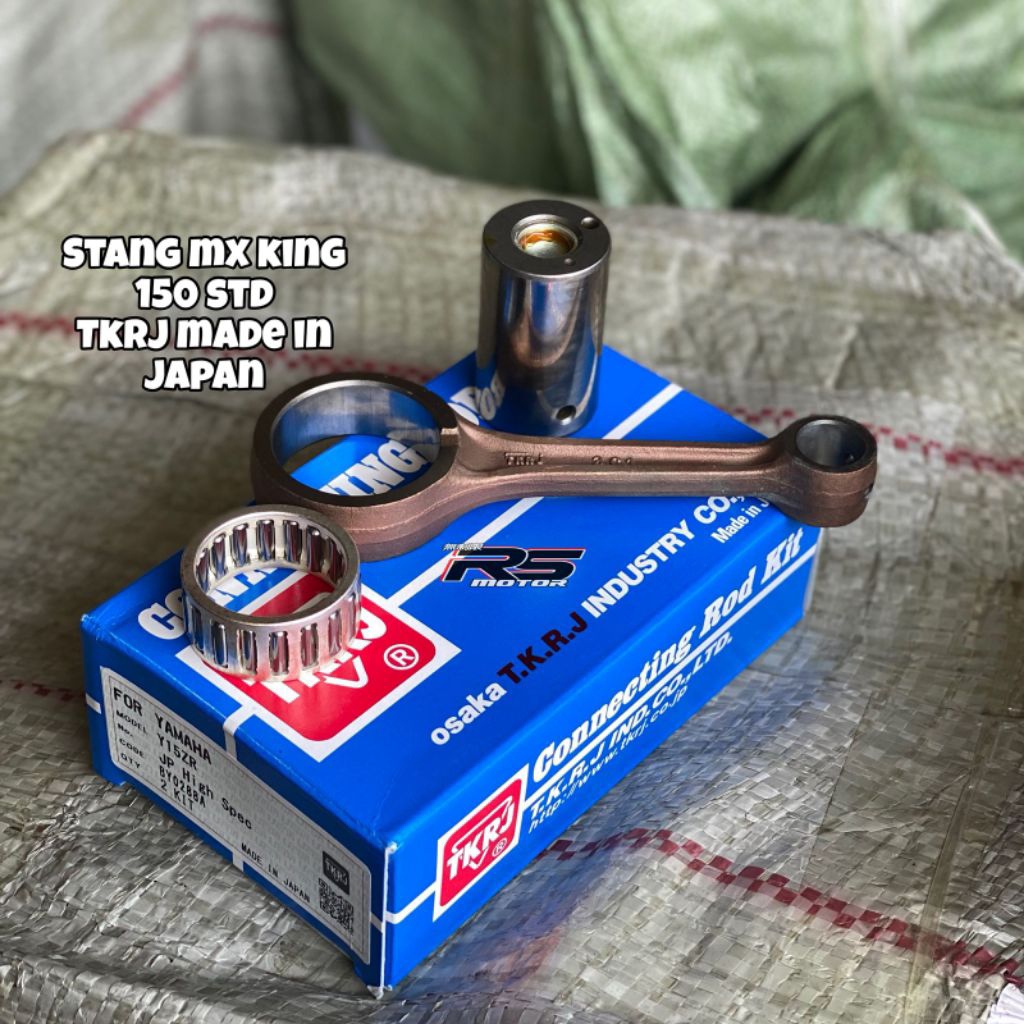 STANG PISTON TKRJ CONNECTING ROD MX KING Y15ZR LC135 MX NEW NJMX TKRJ JAPAN HIGH SPEC