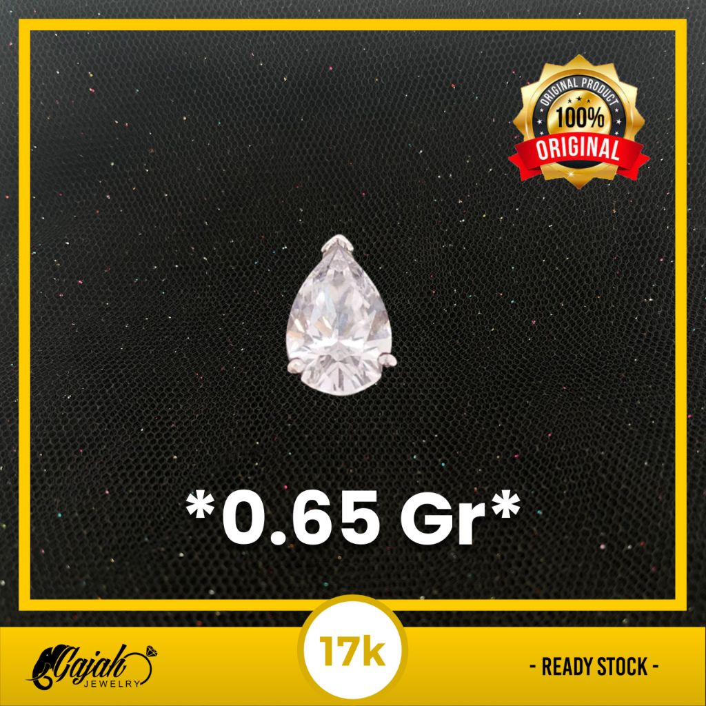 Liontin Emas 17K - Toko Emas Gajah - 0.65 Gram 6953