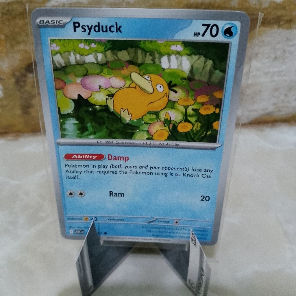 Psyduck Kartu Pokemon Bahasa Inggris