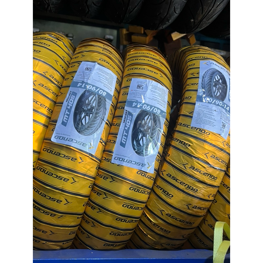 BAN LUAR MESH MAKS ASCENDO 80/90-14 MOTOR MATIC MURAH HARGA GROSIR
