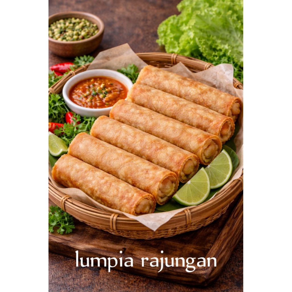 frozen food lumpia udang
