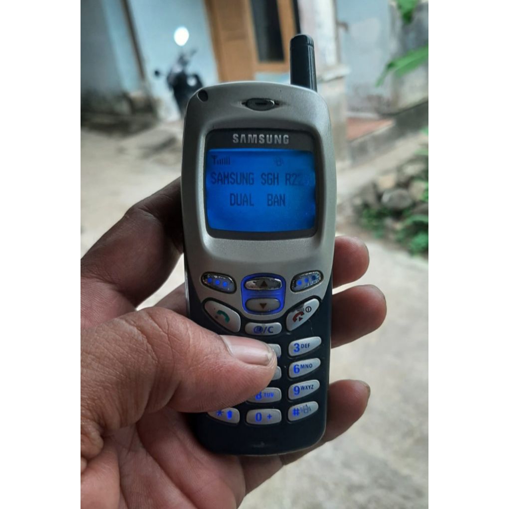 Hp jadul samsung SGH R220 antena original || buat tambahan koleksi saja
