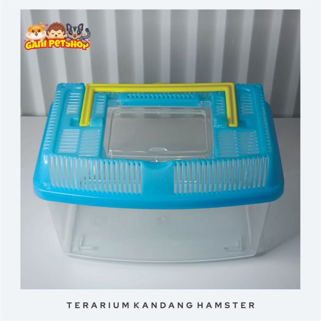 Terarium Sweet Hamster | Travel Cage Hamster | Kandang Hamster | Kandang Kura-Kura | Kandang Reptil