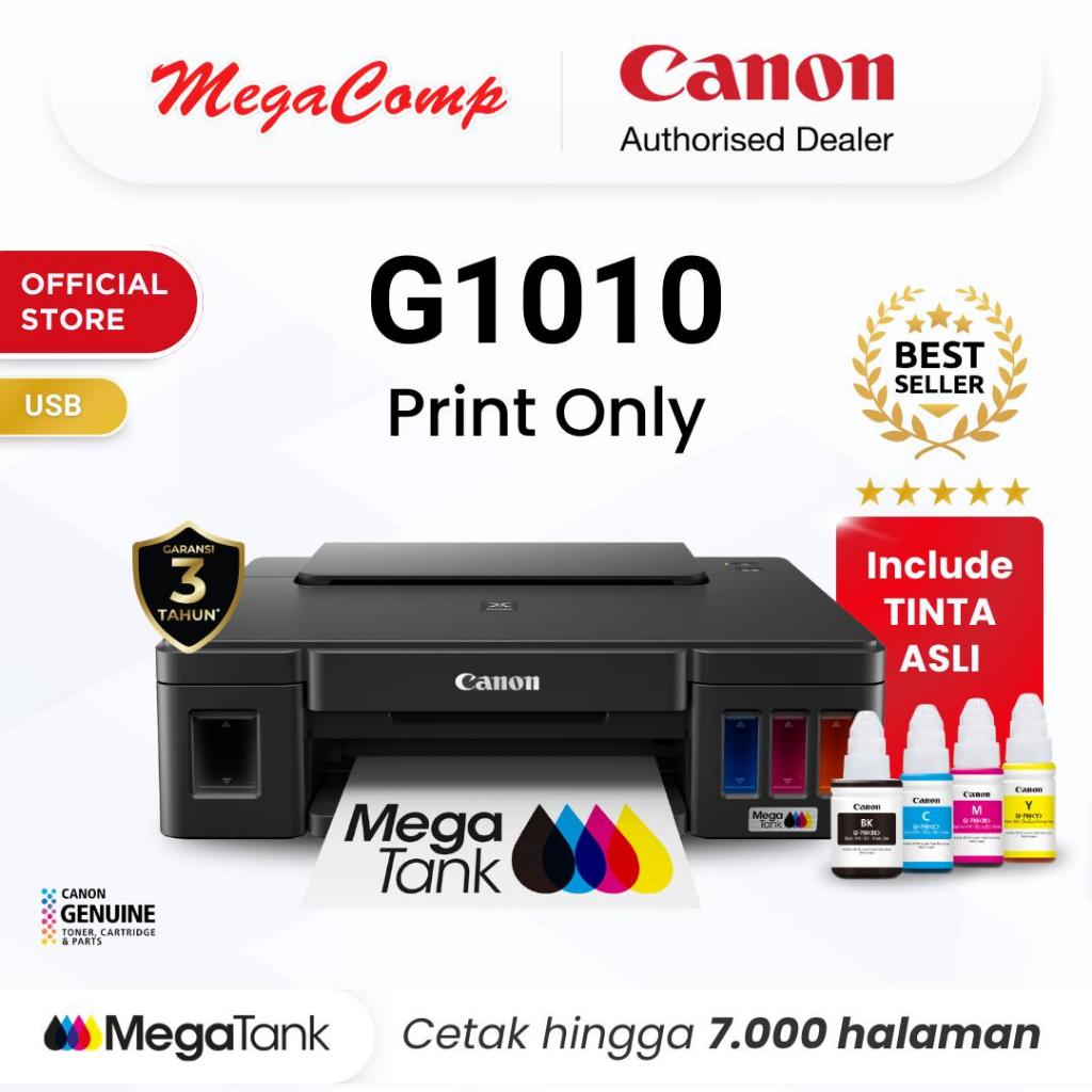 Printer Canon G1010 Ink Tank Print Only USB - Garansi 3 Tahun  Pengganti iP2770 L121