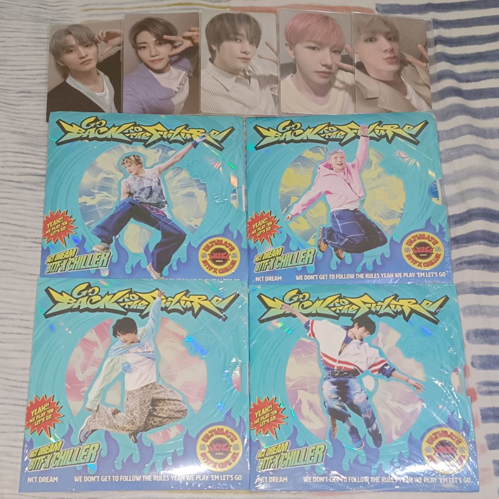[Ready INA] Album Sealed NCT Dream BTTF Digipack ver. - Photocard pob countdown live event - Renjun 