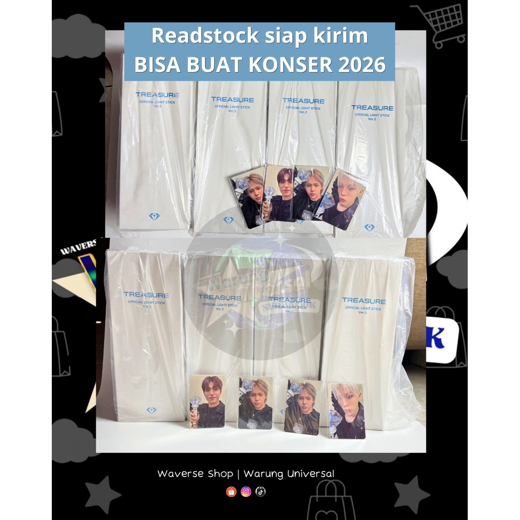 [READY STOCK] TEULIGHT OFFICIAL LIGHTSTICK TREASURE TEUME ORI