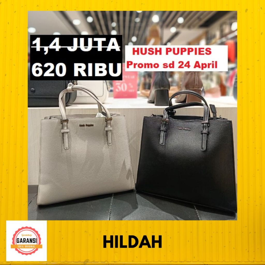 Tas satchel Wanita hush puppies ori seri  HILDAH hushpuppies SALE 
