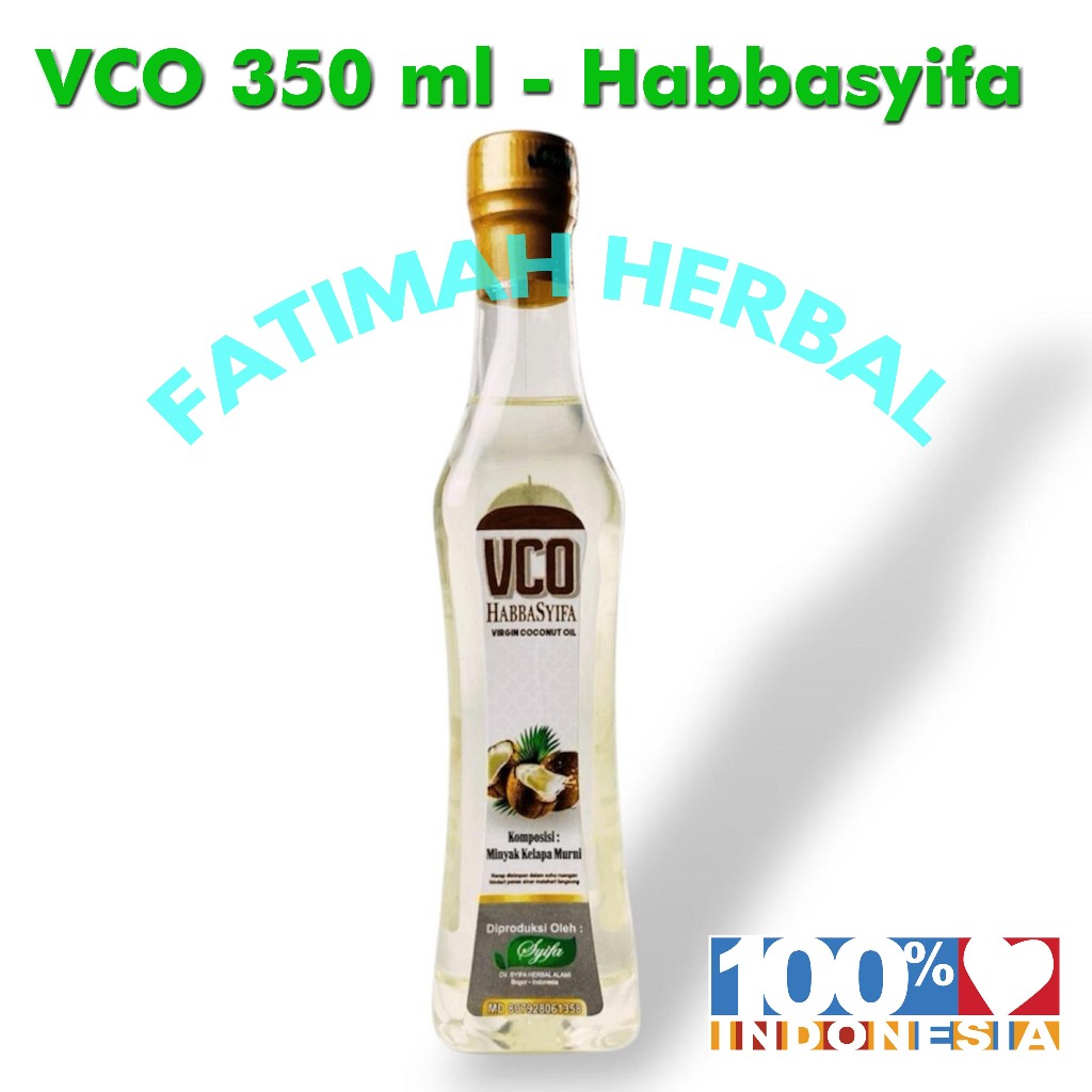Vco Habbasyifa Virgin Coconut Oil 350ml Minyak Kelapa Murni