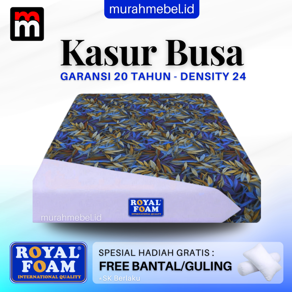 Kasur Busa Royal Foam D24 Garansi 20 Tahun