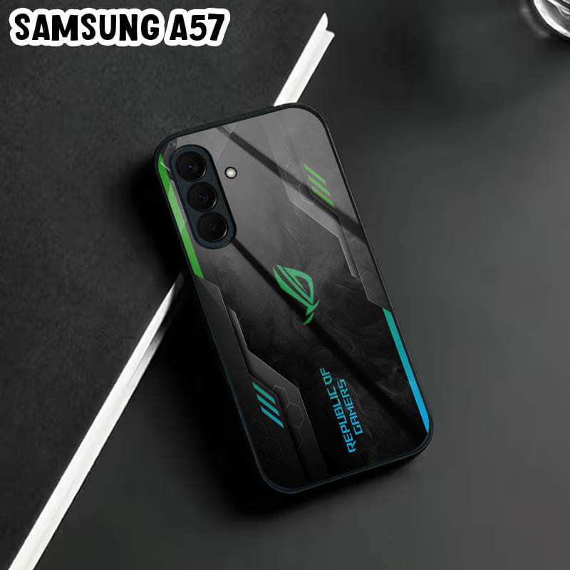 Casing HP Glass Kaca Glossy SAMSUNG A57 2026 - SAMSUNG A57 - SOFTCASE SAMSUNG A57 2026 - G63
