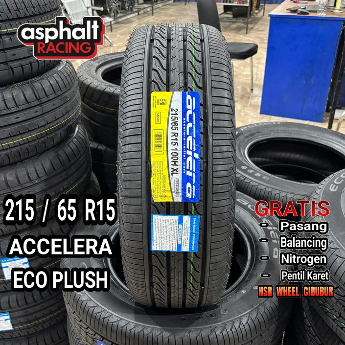 Ban Mobil Tubles Ukuran 215 65 R15 Merek Accelera EcoPlush Ban Mobil Murah R15 215/65