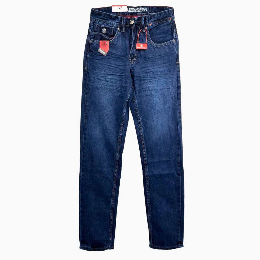 HUGO GLASS JEANS - [Tersedia Banyak Warna] Blue & Black Series (Celana Jeans Pria)