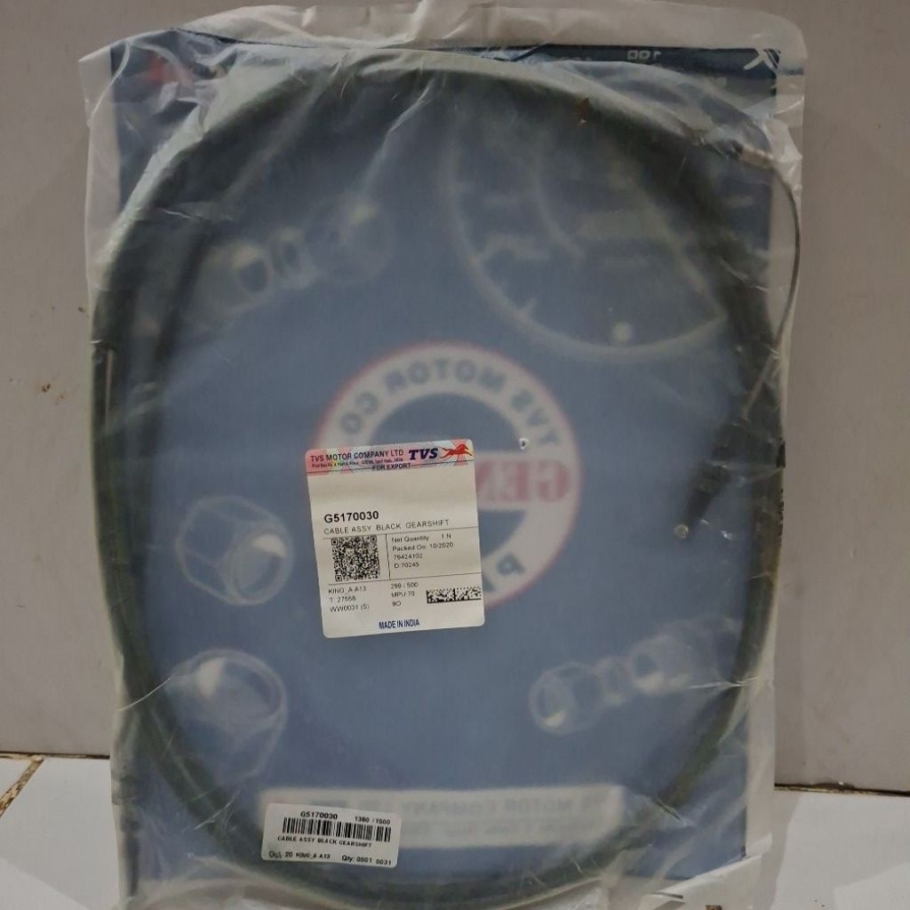 Kabel oper gigi tvs king kargo & penumpang. kabel persneling