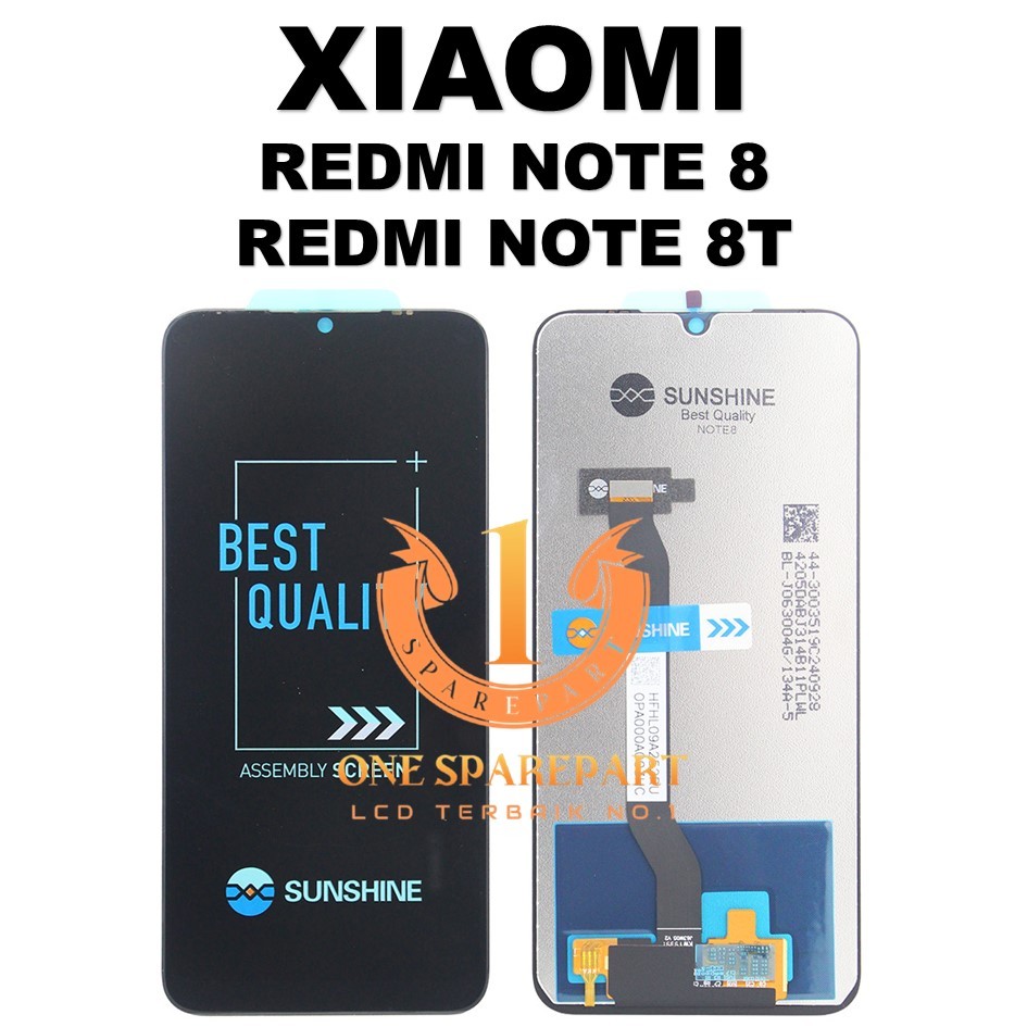 LCD TOUCHSCREEN REDMI NOTE 8  / REDMI NOTE 8T COMPLETE ORIGINAL 1 SET 100%