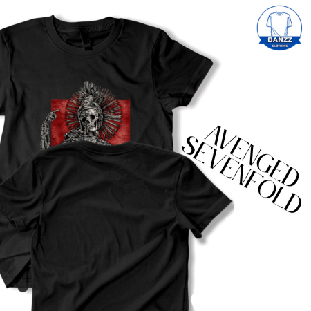 Kaos Metal Avenged Sevenfold Katun Combed – Avenged Sevenfold T Shirt Original