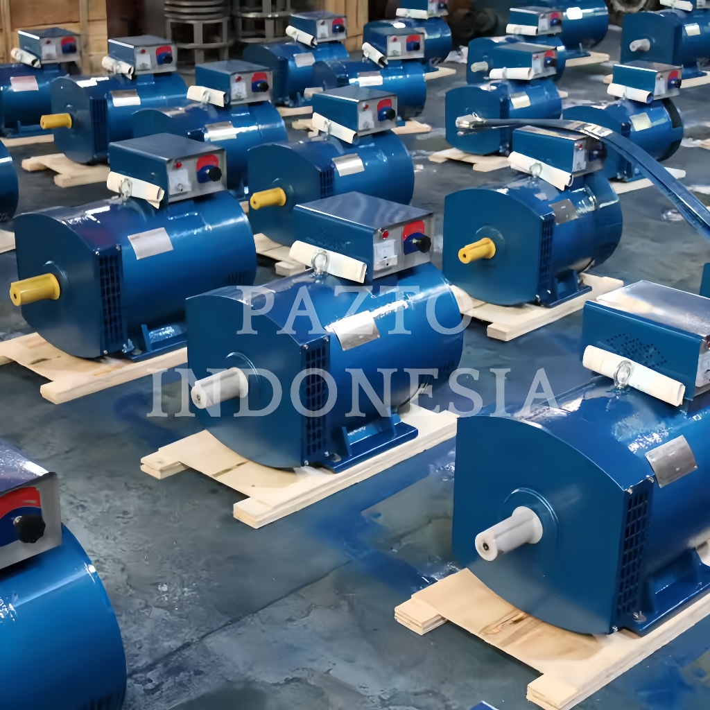 Alternator Dinamo Pembangkit Listrik STC 40 KW Tembaga 3 PHASE