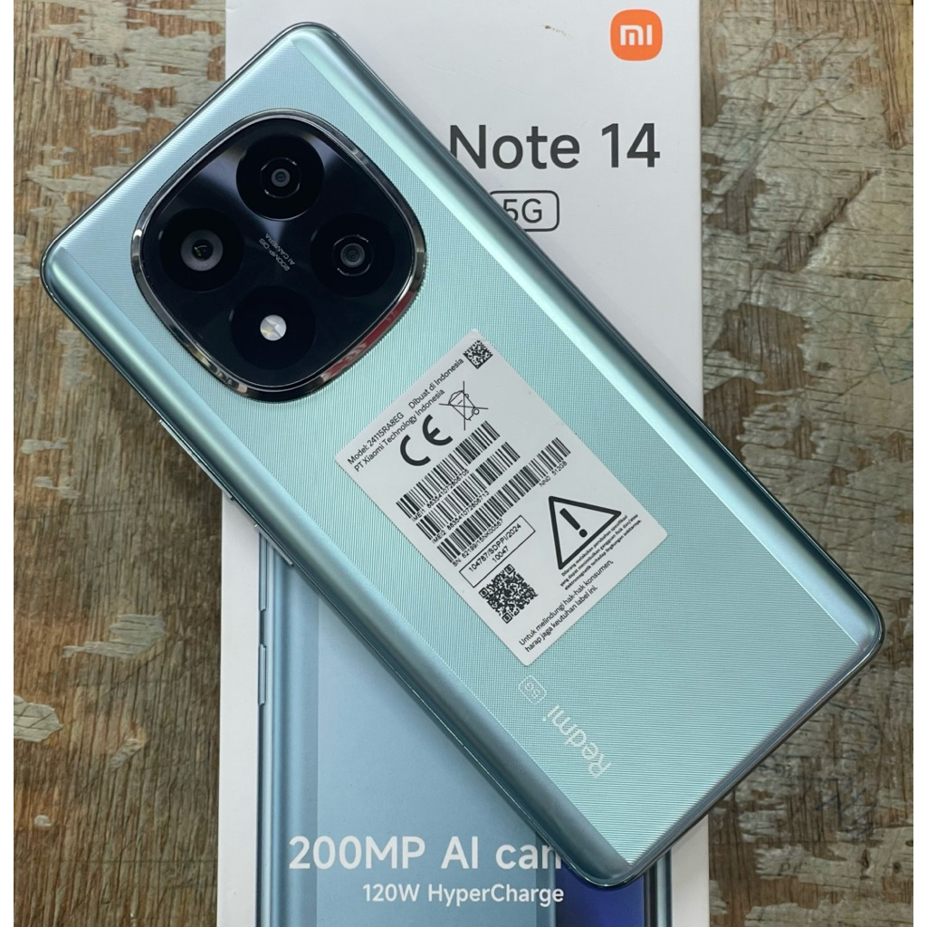 Hp Second Redmi Note 14 Pro Plus 5G 12GB/512GB Fullset Garansi