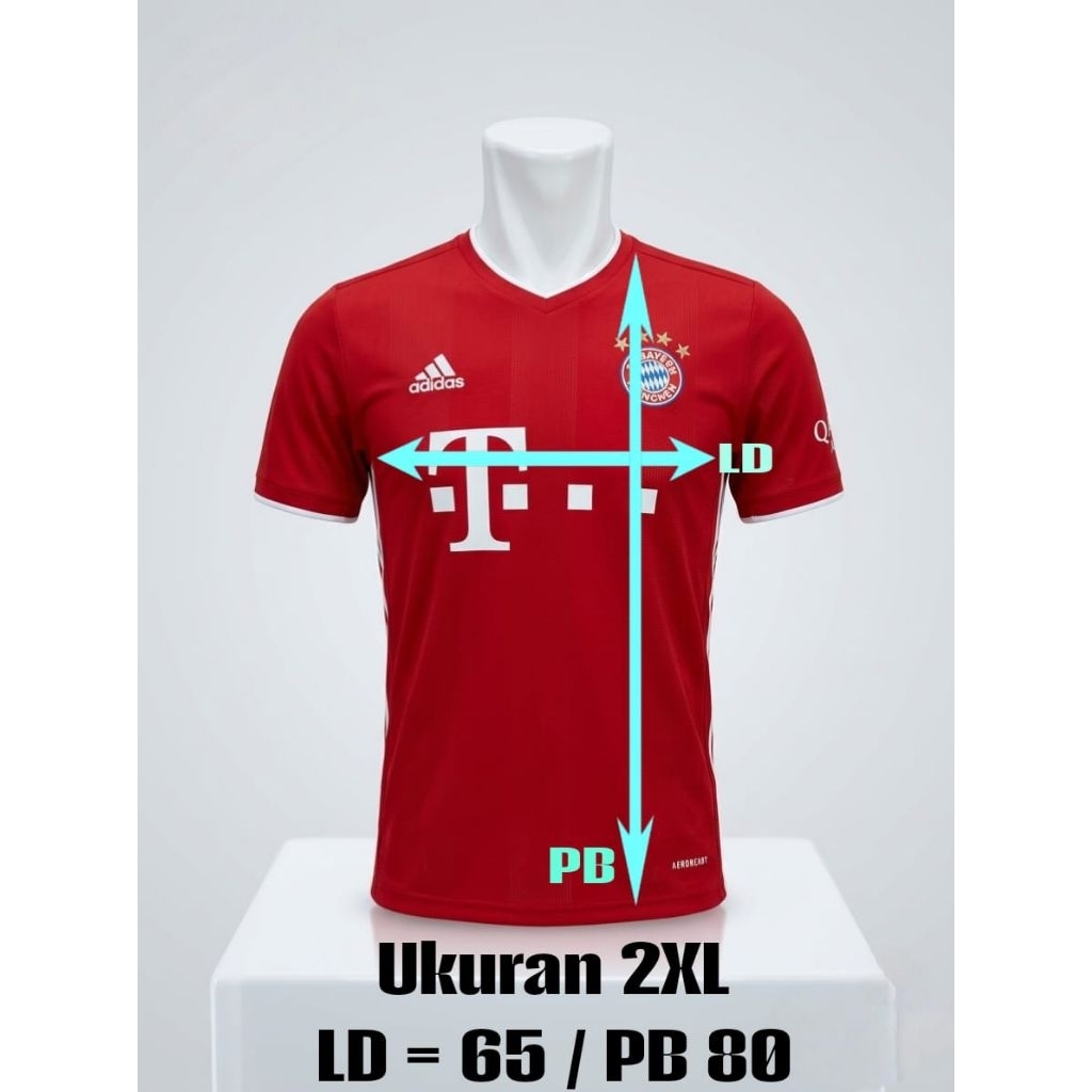 Baju bola Jersey fans FC Bayern Munchen Original