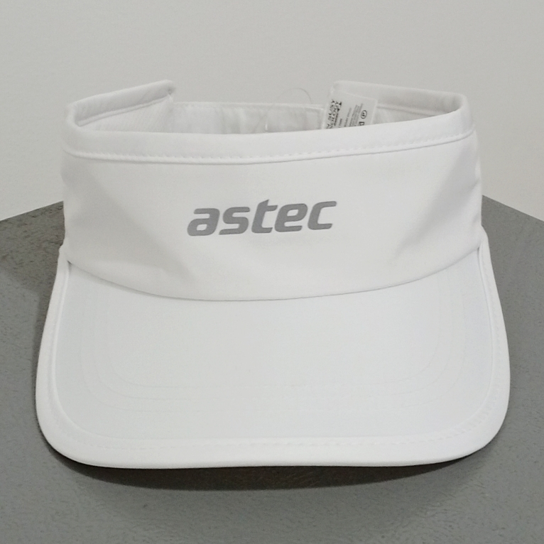 Topi Running ASTEC VISOR Cap Power White Original *BEST SELLER