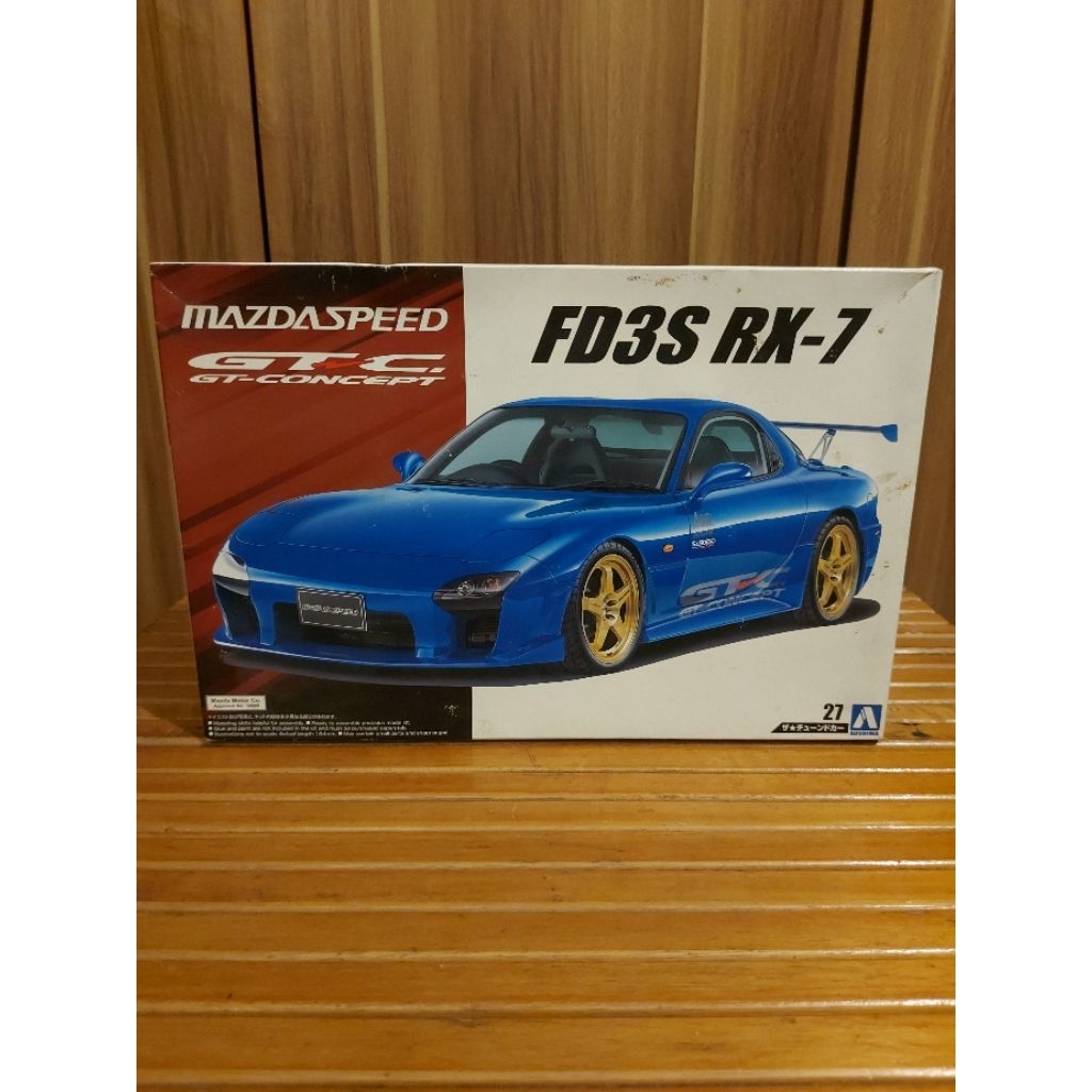 Mokit Aoshima MAZDASPEED FD3S RX-7 A-SPEC GT-Concept '99