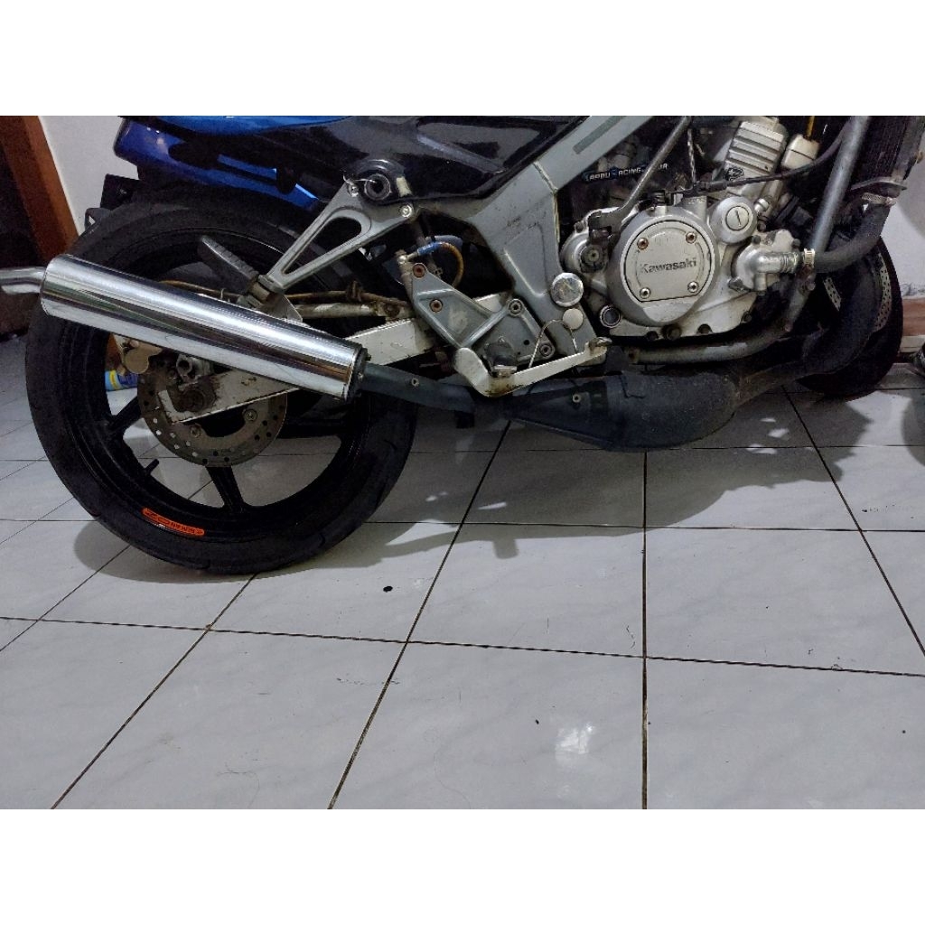 Knalpot ninja r bobok merek dmf